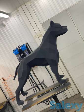 Полигональные фигуры из металла, готовые и на заказ., фотография 9