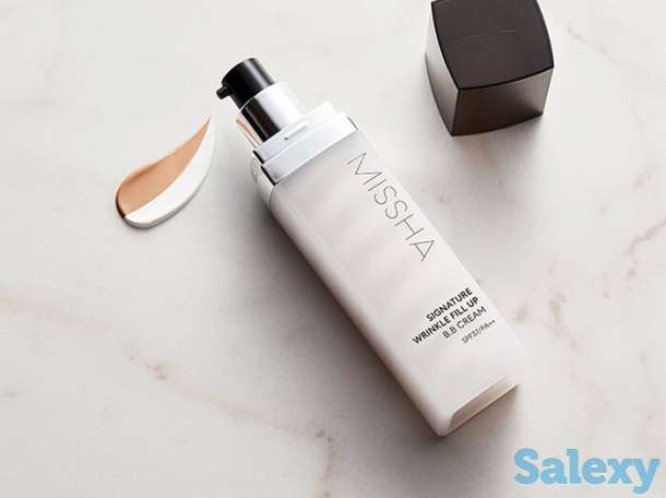 Вв крем missha m signature wrinkle fill-up bb cream, цвет #21 light beige | светло-бежевый, фотография 2