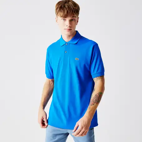 Мужское поло lacoste l1212 classic fit, фотография 1