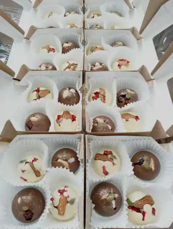 Шоколад ручной работы с начинками, фотография 4