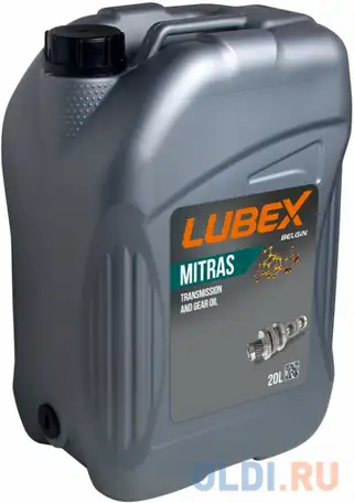L020-0882-0020 lubex мин. тр.масло mitras ax hyp  80w-90 gl-5 (20л), фотография 1