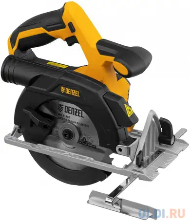 Пила циркулярная аккумуляторная бесщет. ccs-165-0, 18в li-ion// denzel, фотография 1