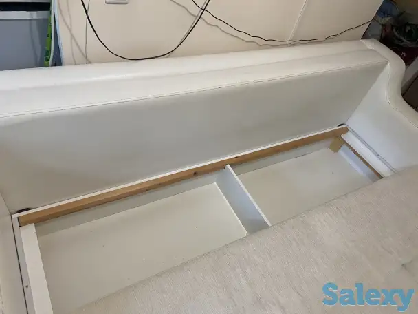 диван кожаный белый, фотография 3