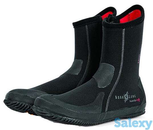 Боты для дайвинга неопреновые aqualung super zip ergo 5мм, фотография 1