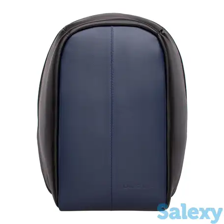 Мужской кожаный рюкзак blandford dark blue/black, фотография 1