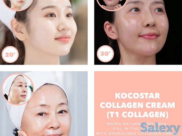 Маска-плёнка kocostar collagen cream, фотография 3