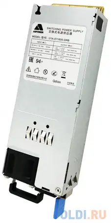 Блок питания 1u 1600 вт fsp u1a-d11600-drb qd, фотография 1
