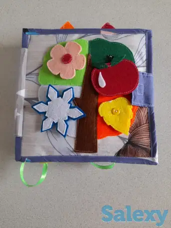 Развивающие книжки из фетра, фотография 6