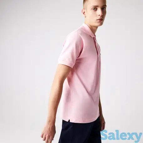 Мужское поло lacoste l1212 classic fit, фотография 1