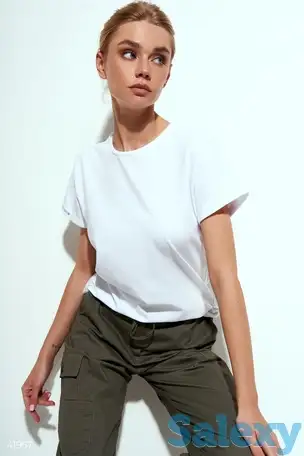 Хлопковая базовая футболка, фотография 1