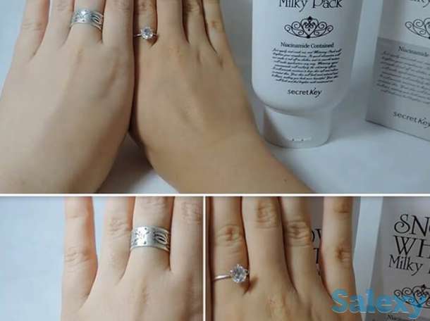 Маска для лица secret key snow white milky pack, фотография 3