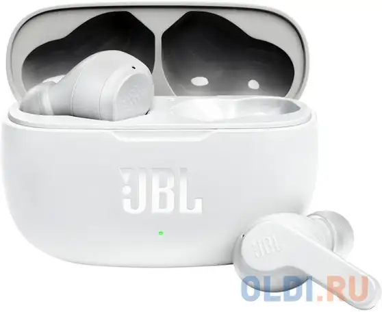 Гарнитура jbl wave 200 tws белый, фотография 1
