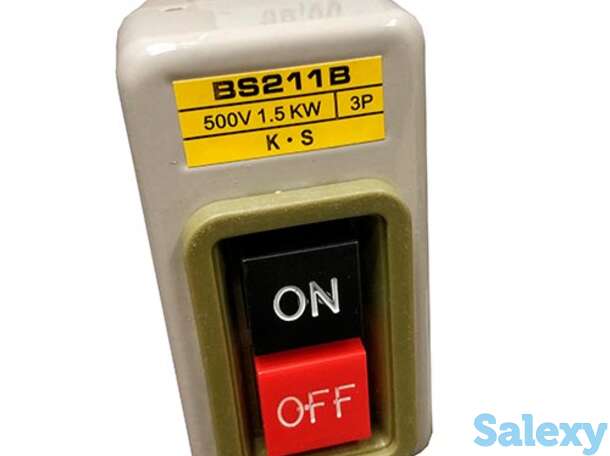 Пост кнопочный BS211B 3P 6A Энергия, 12 шт, фотография 1