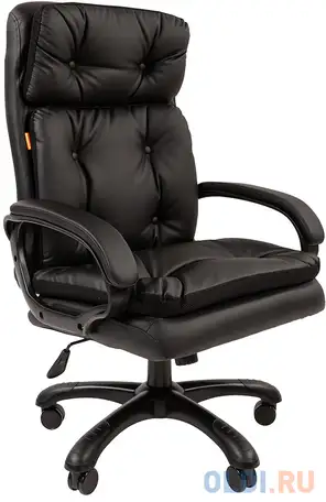 Кресло руководителя chairman 442 чёрный, фотография 1