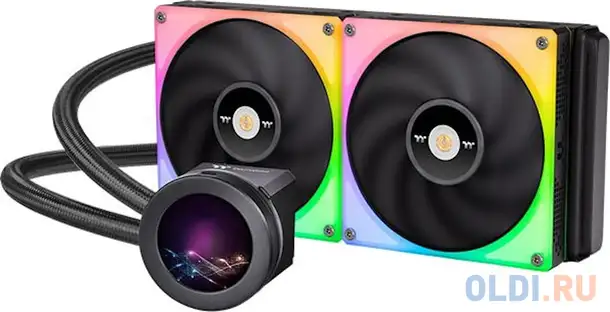 Система охлаждения жидкостная для процессора thermaltake toughliquid ultra 280 rgb, фотография 1