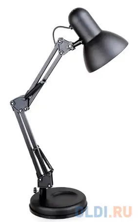 Camelion kd-313  c02 черный (светильник настольный,230v 60w, e27), фотография 1