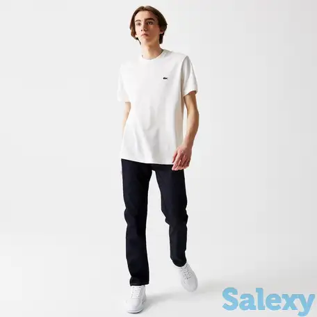 Мужские джинсы lacoste slim fit из эластичного хлопка, фотография 1