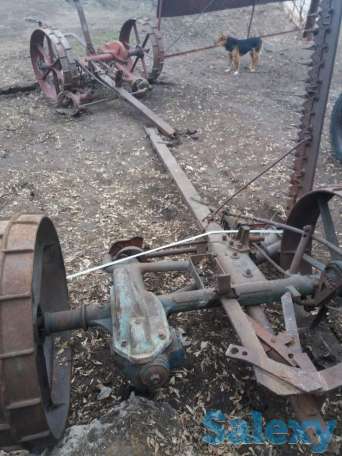 Сенокосилка однобрусковая +грабли + волокуша, фотография 2