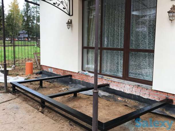 винтовые сваи , фундамент, фотография 2