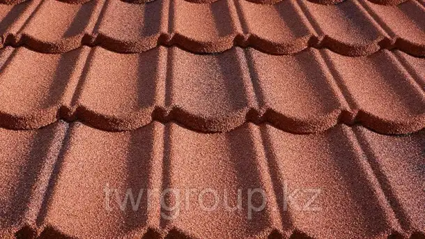 Композитная черепица VEKTILE профиль Shake цвет Chestnut Код: 0001, фотография 3