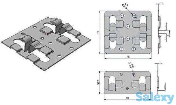 Кляймеры на керамогранит. Крепление., фотография 1