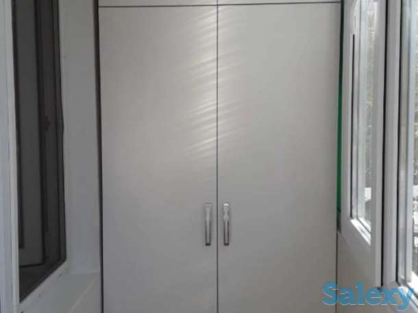 Шкафы на лоджии и балконы, фотография 1