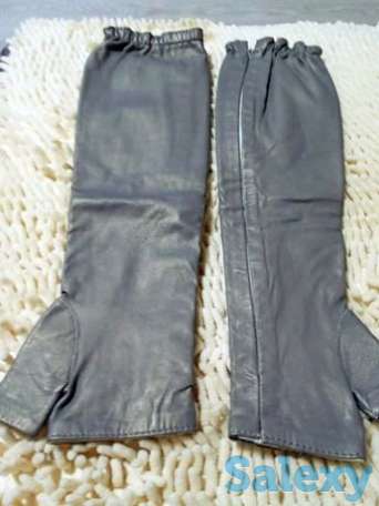 Перчатки женские натуральная кожа Италия, фотография 1
