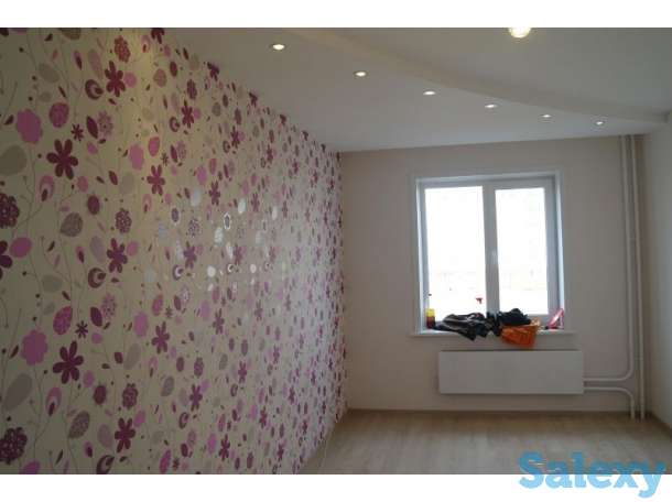 поклейка обоев, фотография 1