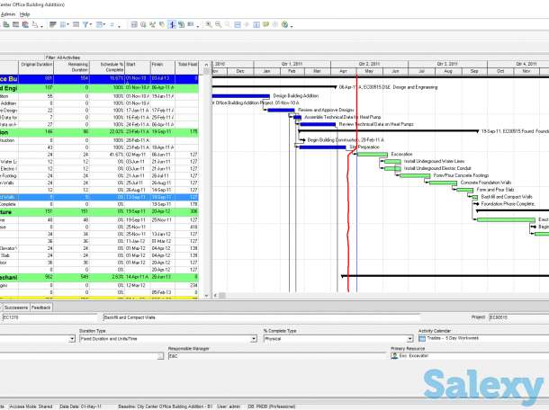 Услуги Планера внештатника Primavera P6, фотография 4