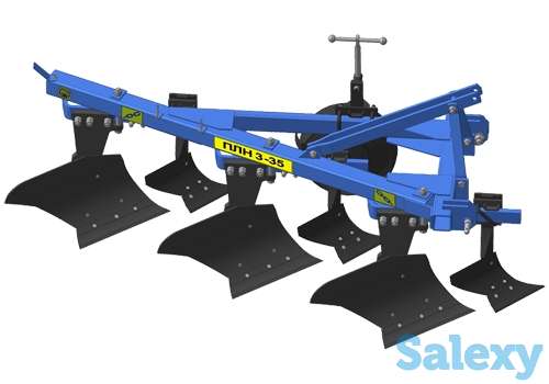 Навесной плуг ПЛН 3-35, фотография 1