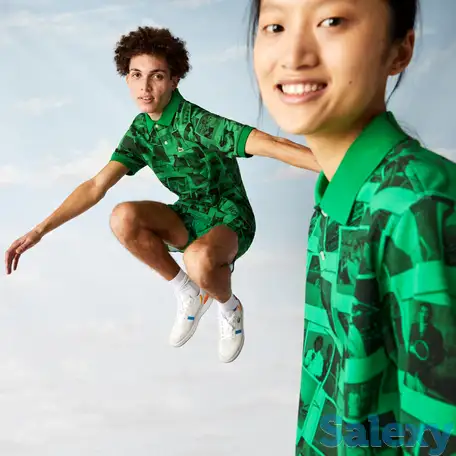 Мужское поло lacoste unisex live x polaroid, фотография 1