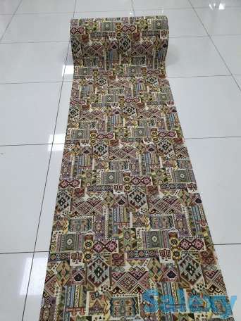 Гобеленовый итальянский коврик метражом, ковровая дорожка 65 см, фотография 5