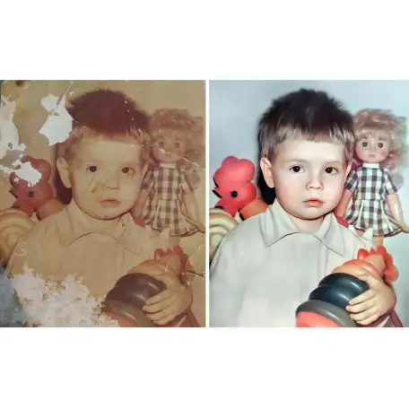 Реставрация фотографий, восстановление фото Павлодар, фотография 1