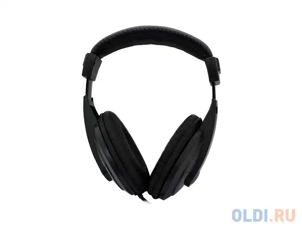 Наушники ritmix rh-524 black (дуговые закрытого типа), фотография 1