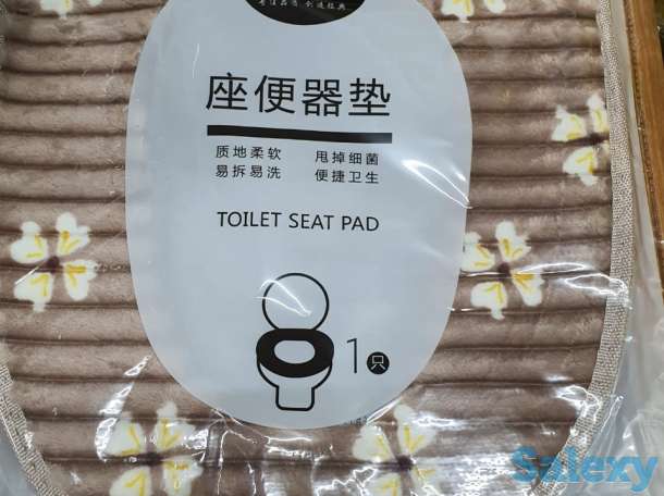 Мягкое Сидение для туалета, сиденье, сидушка для унитаза, коричневый цвет, фотография 1