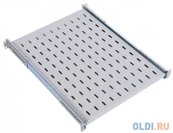 Цмо полка перфорированная выдвижная с телескопическими направляющими глубина 620 мм тсв-62, фотография 1
