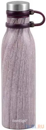 Термобутылка contigo matterhorn couture 0,59л белый коричневый, фотография 1
