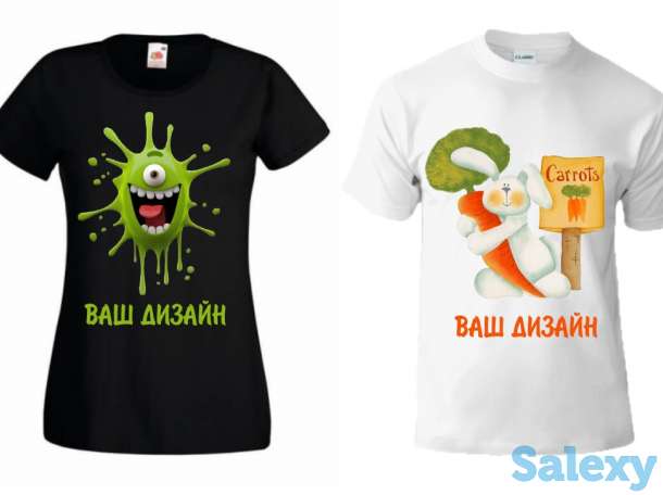 Термотрансферное нанесение на футболку. Нанесение недолговечное на футболку, текстиль и т.д., фотография 1