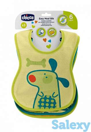 Слюнявчики 3 шт. chicco, фотография 1