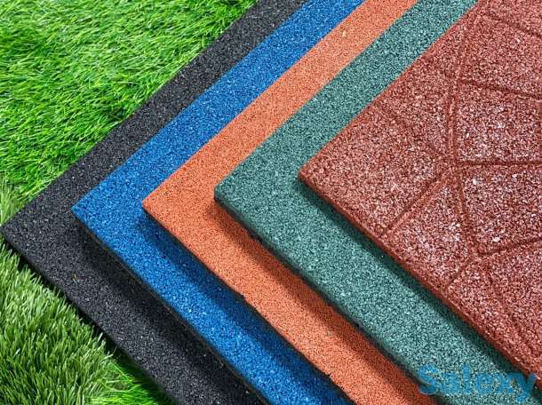 Резиновые плитки, фотография 3