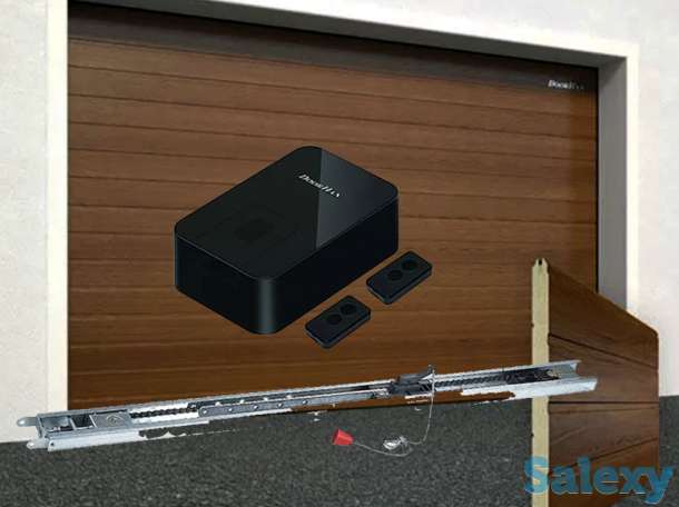 Гаражные автоматические секционные ворота DoorHan  2200 х 2500, фотография 2