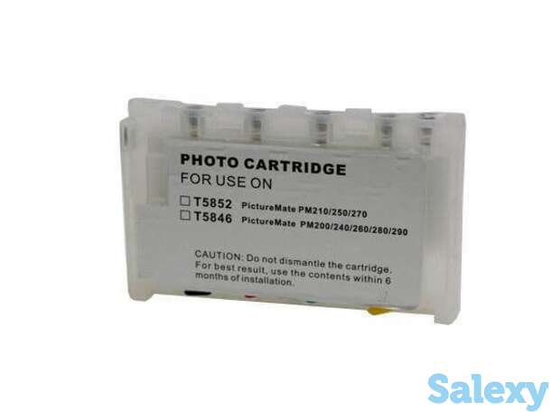 Перезаправляемые картриджи для epson picture mate 290, фотография 1