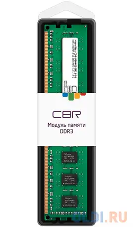 Cbr ddr3 dimm (udimm) 4gb cd3-us04g16m11-01 pc3-12800, 1600mhz, cl11, 1.5v, фотография 1