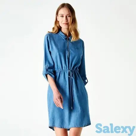 Женское платье lacoste loose fit на молнии, фотография 1