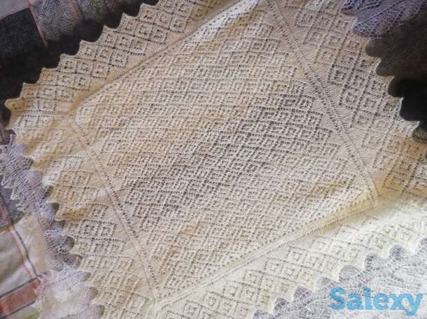 Оренбургские изделия, шали носки, жилетки, палантины., фотография 6