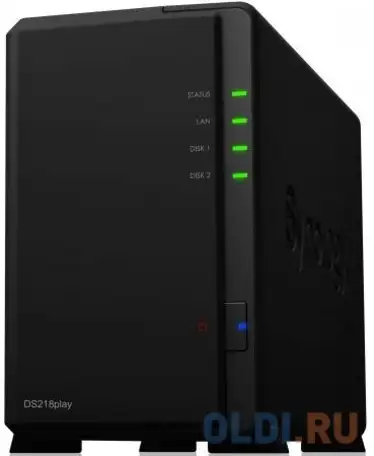 Сетевое хранилище synology ds218play, фотография 1