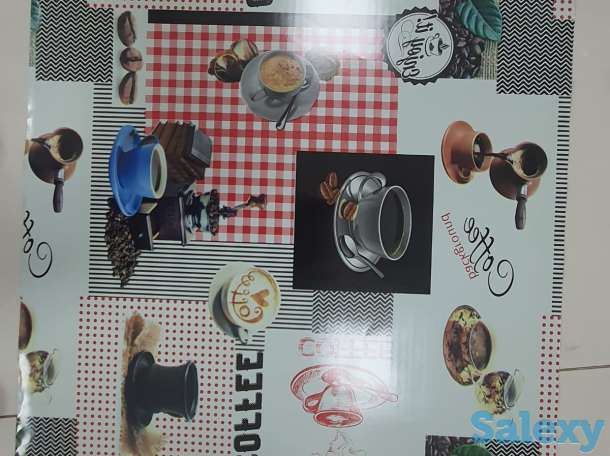 Ламинированная клеенка, рисунок с обоих сторон Большой размер, фотография 3