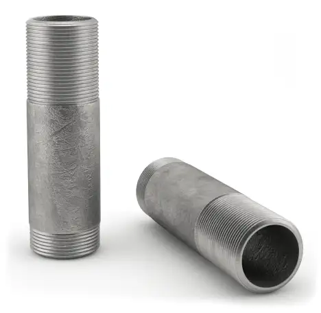 Сгон наружный, D 1-250 мм, Dдюйм 1 1:2; 2; 1:2; 3:4; 1..., L 0,1-1000 мм, Тип: длинный; короткий, фотография 1