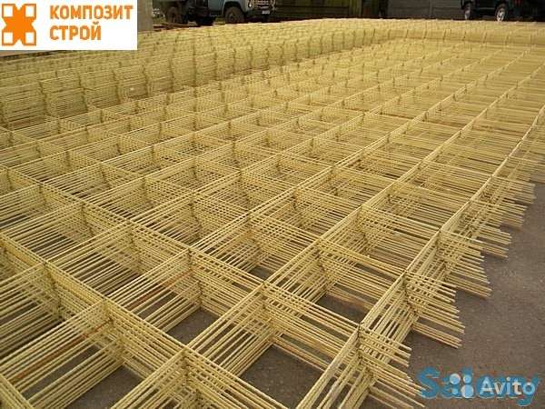 Композитная стеклопластиковая арматура и сетка от производителя, фотография 3