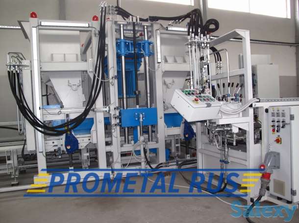 Автоматический RHP400 для производства тротуарной плитки, бордюров и блоков., фотография 1